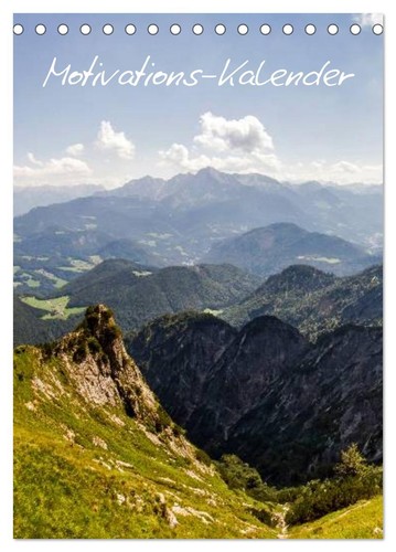 Motivationskalender 2025 (Tischkalender 2025 DIN A5 hoch), CALVENDO Monatskalend