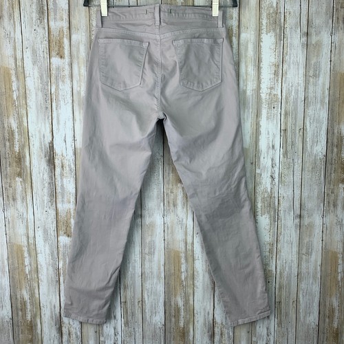 J Brand Mid Rise Capri Crop Skinny Jeans Pants French Grey Shade 29 - Picture 5 of 8