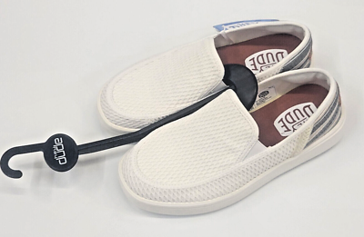 Hey Dude Womens Sunapee Mesh Stripe White 10 | eBay display picture 1