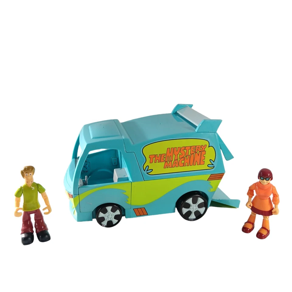 Scooby-Doo The Mystery Machine 2007 furgoneta con 4 figuras Thinkway Toys Foto 3 de 4