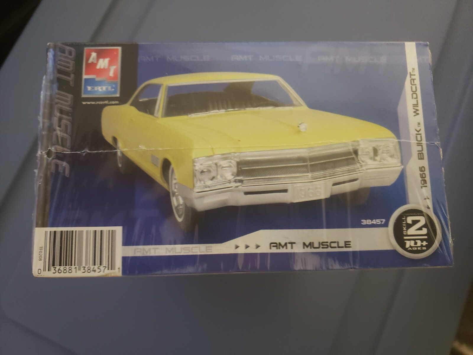 AMT 1966 Buick Wildcat 1:25 Model Kit AMT Muscle Kit Factory Sealed Unopened 
