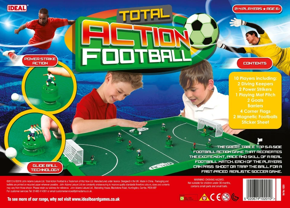 IDEAL Total Action Football ⚽ Game - Fun, Fast-Paced Sports Game for All Ages - Image 2 of 4