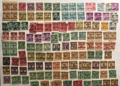 UNITED STATES BUREAU U.S. PRECANCELS COLLECTION BETTER VALUE DEALER LOT (1000) +