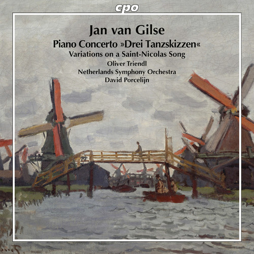 Jan Van Gilse Piano Concerto & Variations CD New