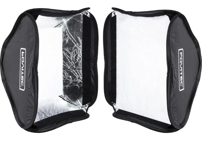 24inch Folding Softbox Portable Mini Diffuser Flash Studio Speedlight, UV Coated - Image 2 of 4
