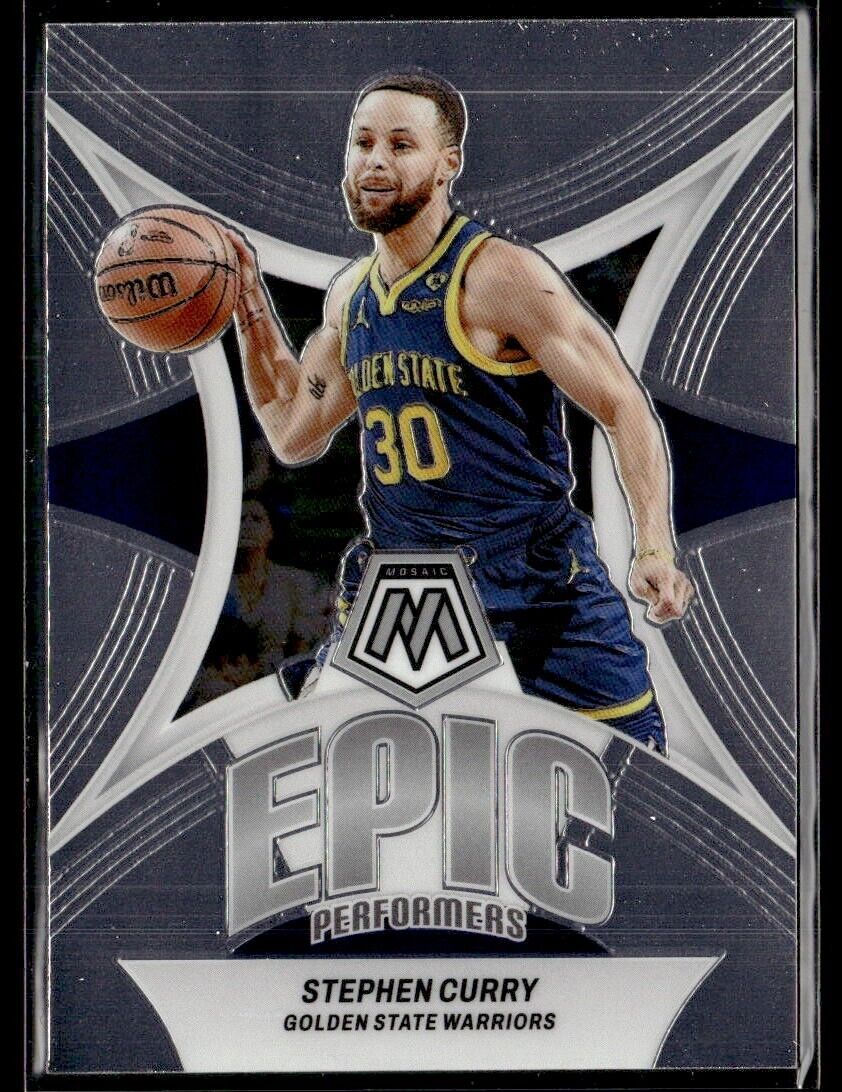 2023-24 Panini Mosaic Stephen Curry Epic Performers #14 2023-24 Panini Mosaic Stephen Curry Epic Performers #14
