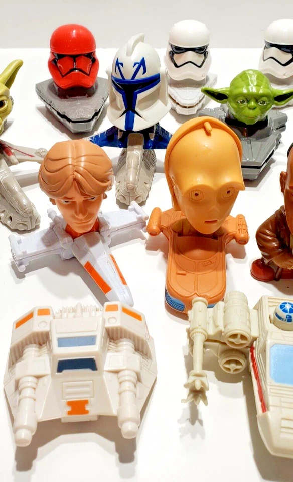 Juguetes McDonalds Happy Meal & Burger King - Star Wars - Lote grande Foto 4 de 4