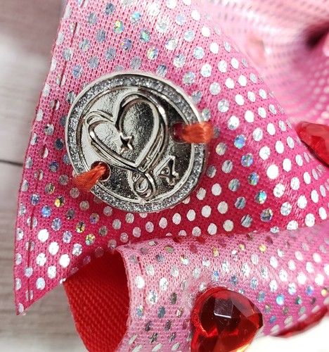Girls Hair Bows Clip JoJo Siwa Box Bow Collection Large Red Heart Girl Accessory - Picture 3 of 6
