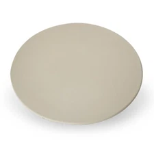 Ohio Stoneware Pizza Stone - 14 in Natural, Unglazed for Even Heat, Easy Care