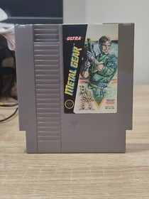 NES METAL GEAR NTSC USA JUST THE CART 100% ORIGINAL