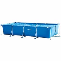 Intex 28273 Rectangular Frame Pool Aufstellpool Pvc 7127 Liter 450 X 220 X 84 Cm