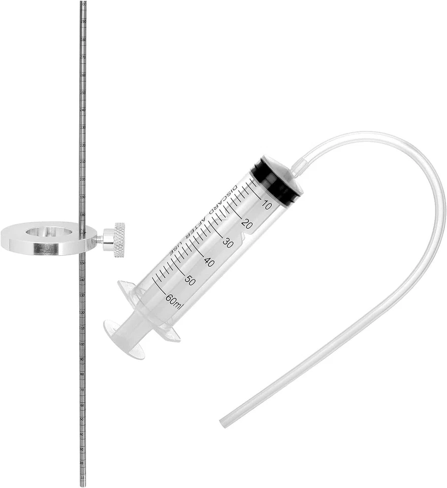 US STOCK Fork Oil Level Gauge Suspension Tool Syringe Motorbike Motorcycle 300mm - Image 4 of 4