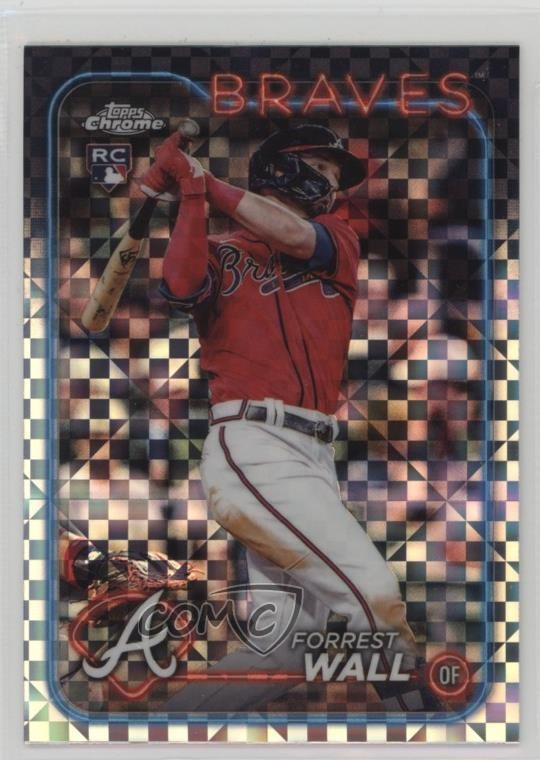 2024 Topps Chrome X-Fractor Forrest Wall #176 h6c
