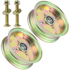 2 Pack Idler Pulley 539132728 Fits Husqvarna RZ4623 MZ52 MZ61 Z246 589766102