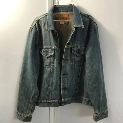 EDWIN Vintage Jeansjacke G-Jacke Größe L Classic American Casual Gebraucht
