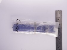 Autentico cinturino in pelle Cartier Pasha blu chiaro 20x18 mm