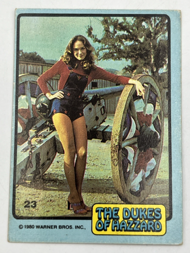 1980 Donruss Duchi di Hazzard Daisy Duke #23 Catherine Bach Sexy