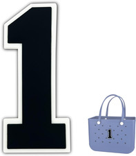 Bag Charms for Bogg Bag,Decorative Bog bag Accessories Insert Number Charm for O