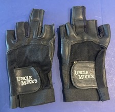 Vintage Uncle Mikes Leather Shooting Gloves Size Large