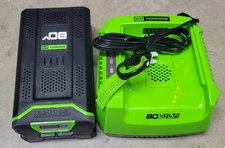 Greenworks 80v 5AH Battery & Charger