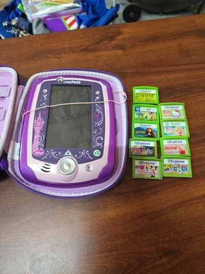 LeapFrog LeapPad 2 Explorer Learning System: Disney Princess, 9 Games Bundle