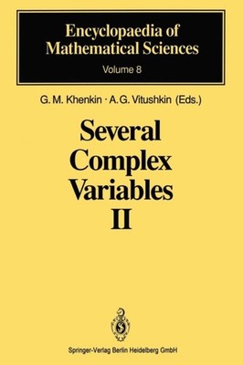 Gauthier - Several Complex Variables II   Function Theory in Classical - X555z