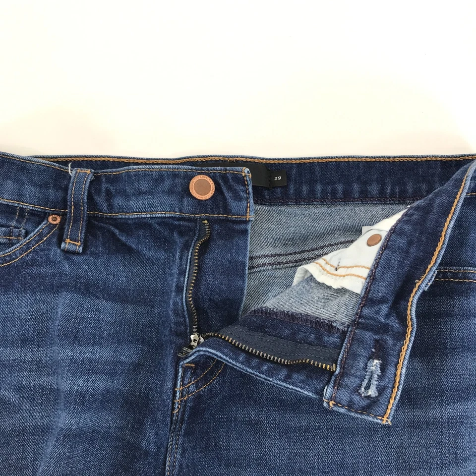 Pantalones de mezclilla Hudson Jeans Gemma cortos para mujer talla 29 corte dobladillo crudo elástico verano Foto 3 de 4