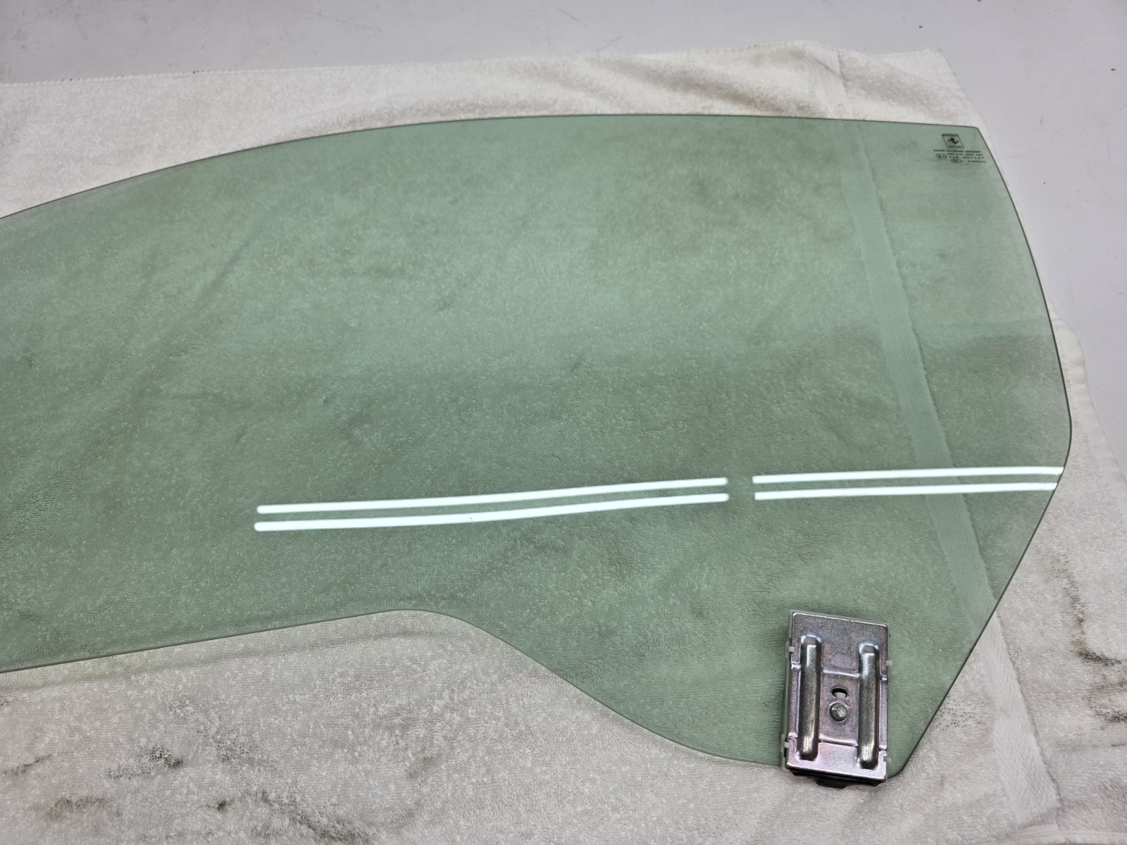 FERRARI 458 488 F8 COUPE DRIVER LEFT SIDE DOOR WINDOW GLASS OEM 81487300