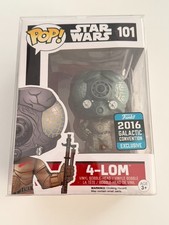 Funko Pop Star Wars 4-LOM 101 2016 Galactic Convention Exclusive