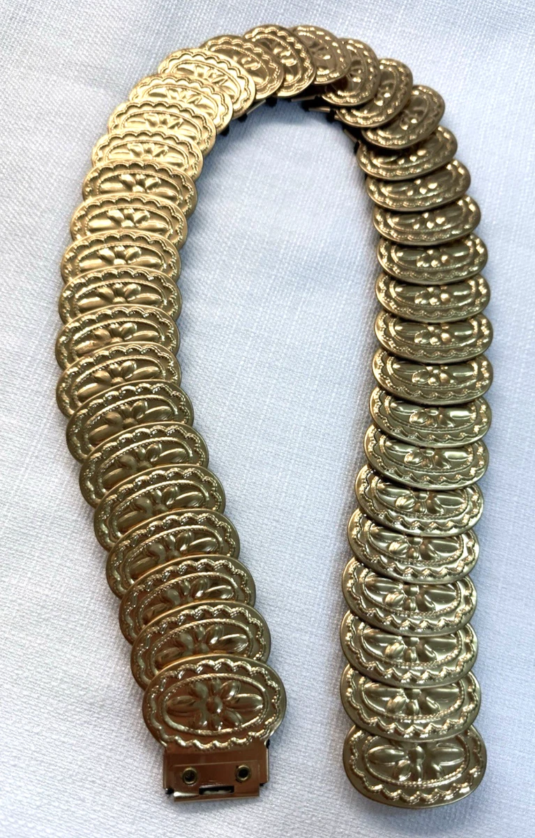 Gold Metal Casual Vintage Belts for sale | eBay display picture 1