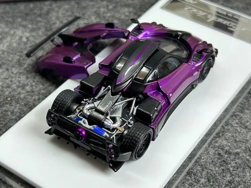HKM 1:64 Pagani Zonda 760 Roadster Super Racing Diecast Model Car Collection - Picture 15 of 27