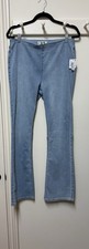 New We The Free By Free People Women's Size 31 Pull On Flare Jeans Starlet Blue