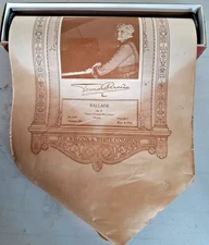 piano roll 8249 Ballade op.47 Choplin from a foreign recording