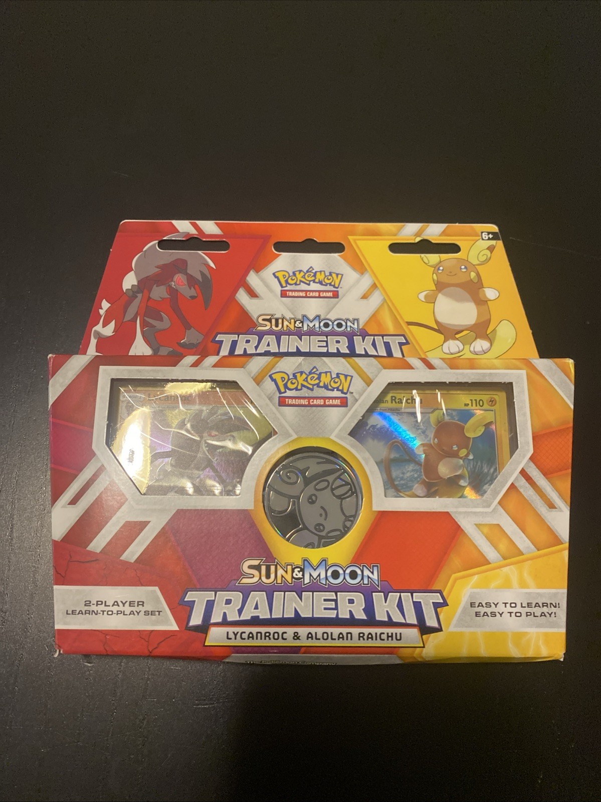 Pokémon TCG: Sun & Moon Trainer Kit Lycanroc & Alolan Raichu Card Game