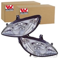2X VAN Wezel H7/H7/H7 Scheinwerfer SET Links+Rechts Passend FüR MERCEDES-BENZ