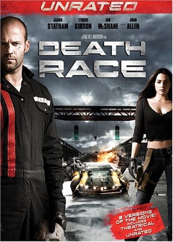 Death Race (DVD, 2008)/ Jason Statham, Tyrese Gibson, Lan McShane, Joan Allen
