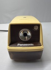 Vintage Panasonic Point-O-Matic Electric Pencil Sharpener Model KP-33 N Works!