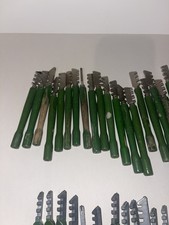 Vtg Glass Cutter Cutting Tool Lot of 53 Fletcher and Diamantor Tools Germany USA