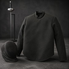 Fencing Instructor Jacket Black Sports Gear L...