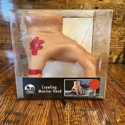 Crawling Monster Hand Halloween Creepy Monster Decor Spooky Party Gag Gift NIB
