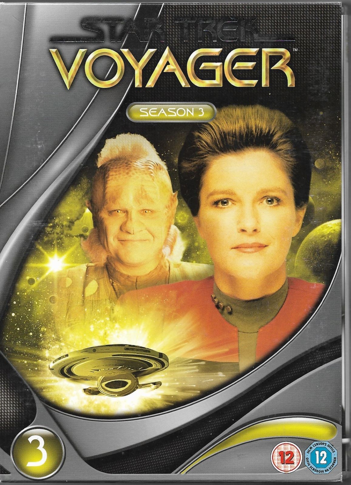 Star Trek Voyager  Season 3 7 DVD BOXSET POSTED 1st CLASS SIGNED FOR