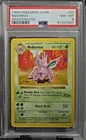 1999 Pokemon Base Set 1st Edition Shadowless Nidorino 37/102 PSA 8