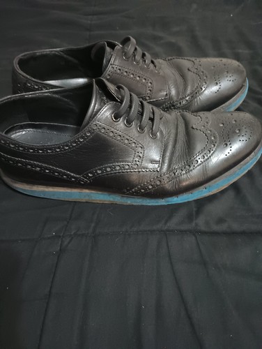PRADA Business Leather Oxford Business Dress Shoes