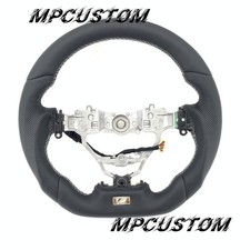 Black Leather Steering Wheel For Lexus Ct Is Rc Rcf Es Nx Ct Isf Gsf 2014-2025