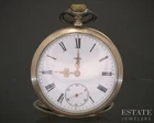 Antique 800 Silver & Gold Filled Omega Pocket Watch 80.4g