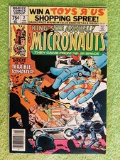 MICRONAUTS ANNUAL #2 NM Duty Free RD8166