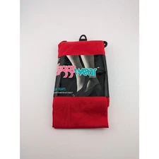 L'eggs Wear Red Silky Tights Size A Vintage New Leggs