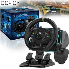 Gaming Steering Wheels Pedals Clutch Paddle Gear Shifters for Switch PS3 PS4 PC