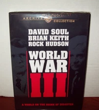 World War III DVD 1982 TV Movie David Soul, Brian Keith Rock Hudson NEW