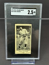 1916 M101-4 Blank Back #182 Honus Wagner SGC 2.5 ~ PWCC A Sticker Top 30%